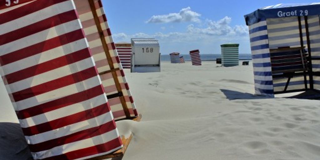 Borkum beach Germany vacation
